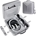This handbag is specially designed for PSVR2 console. Giving you convenient storage, very fit for traveling. This design helps you for classification and can quickly find the required accessories, which can effectively save time.